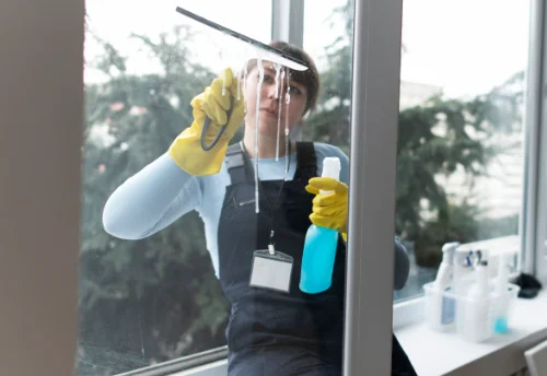 Nettoyage de vitres intérieures et extérieures à Gondrin